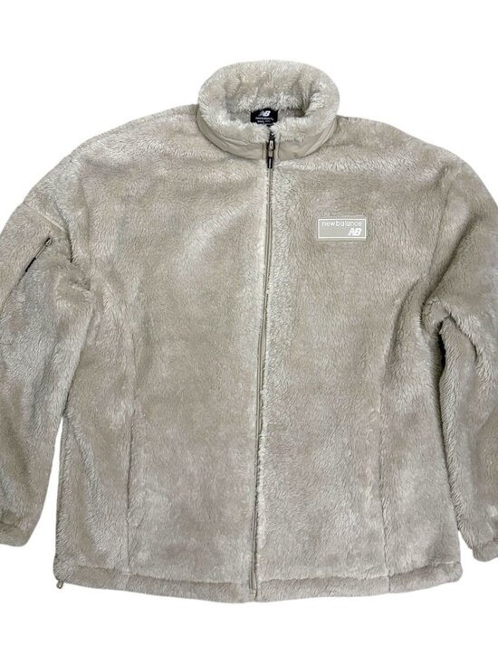 New Balance Jackets & Blazers - NEW BALANCE Faux Fur Fleece Soft Jacket Womens Small